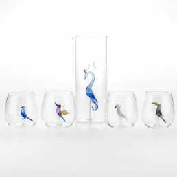 Tropical glasses and pickoc jug_C130 S_C133