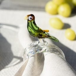 tropical birds napking rings small