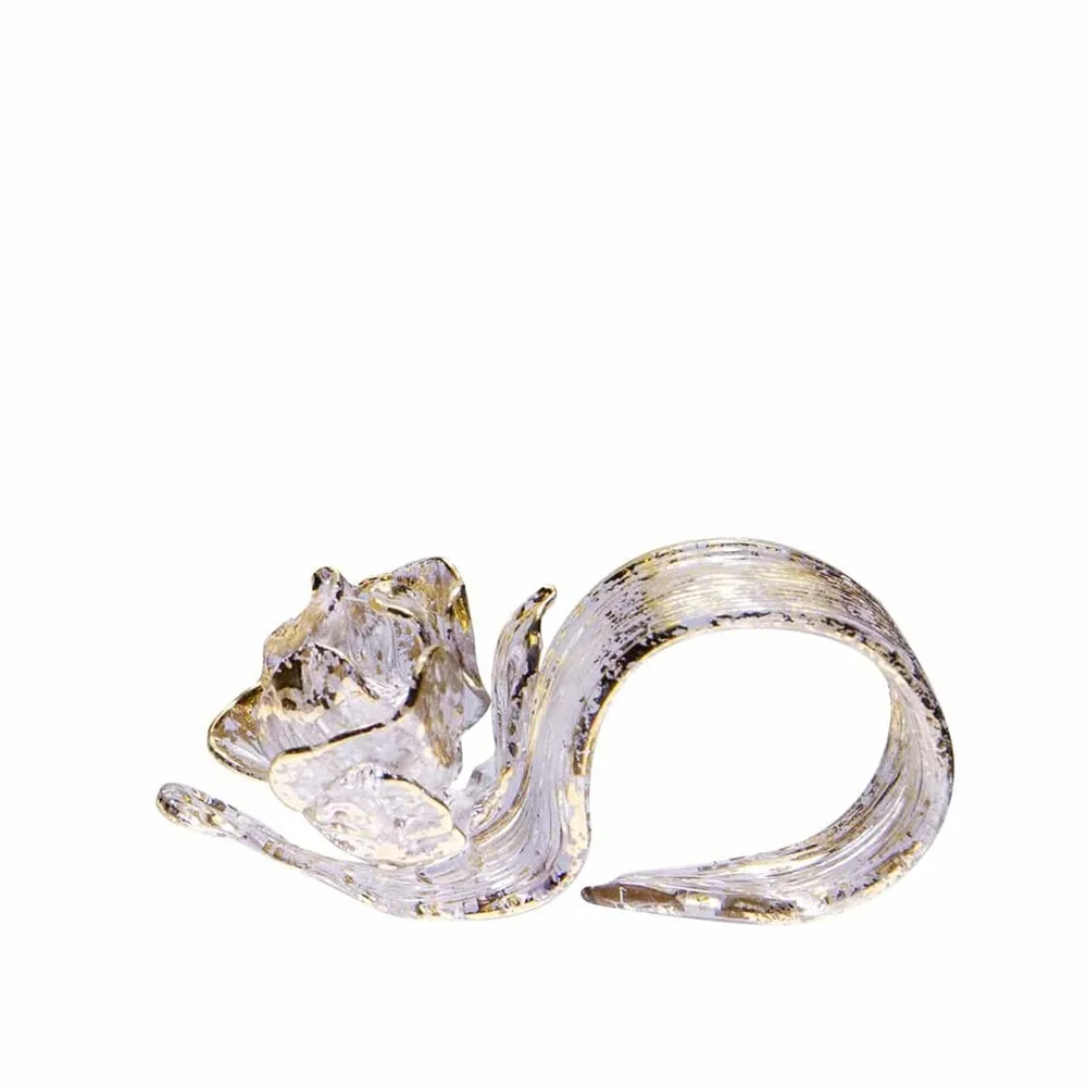 set of 6 little rose napkin rings c145