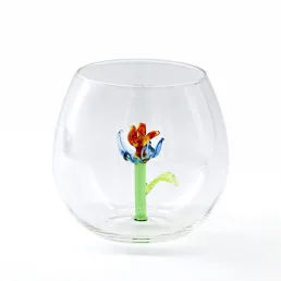casarialto c160 rb flower power glass red and blue