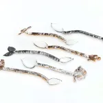 casarialto set of 6 golden flowers little spoons c163 comp