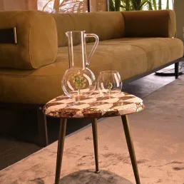 casarialto amnct5 c161 c160 palmira coffee table flower power jug and glass