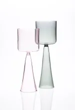 casarialto dolce vita wine glass alto e basso c175 c174 pink e grey