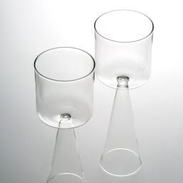 casarialto dolce vita wine glass alto e basso c175 c174 transp close up