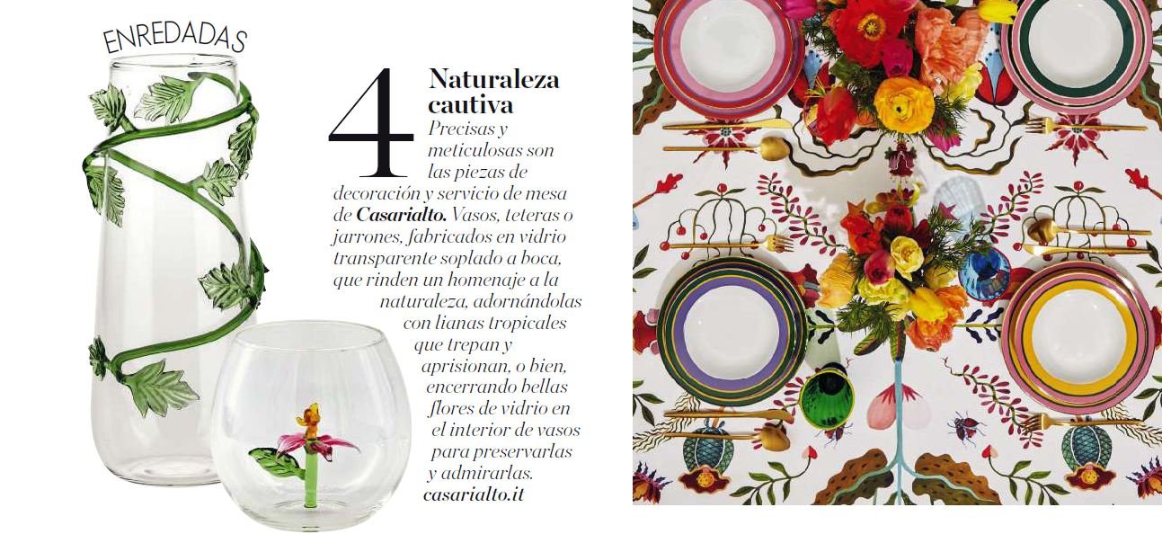 liane vase e flower power in elle decor sain