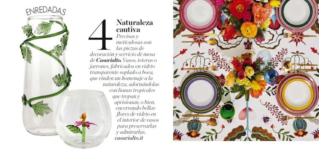 liane vase e flower power in elle decor sain