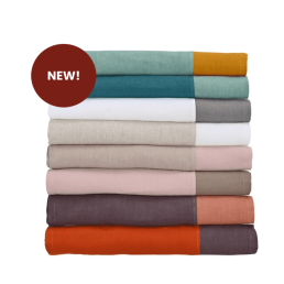 bicolor luxury linen napkin h6