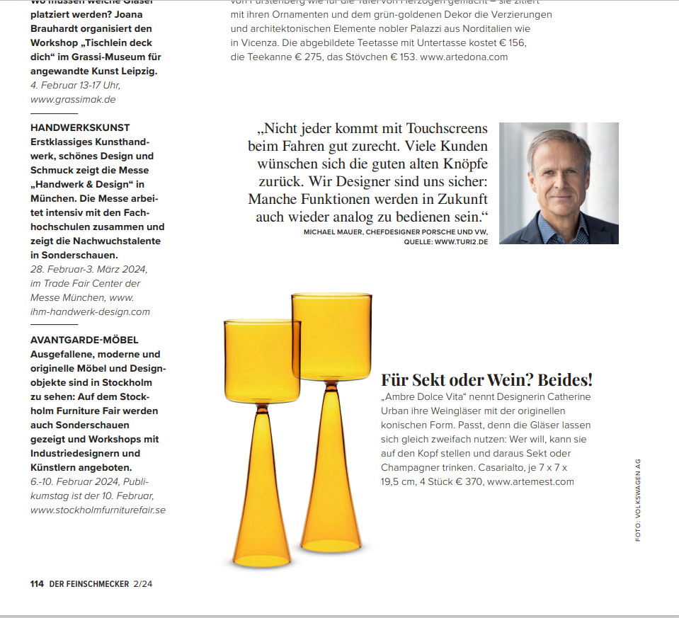 casarialto dolce vita glasses on der finschmecker