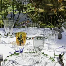 portofino handcrafted glass salt&pepper set c200