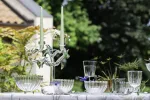 handcrafted in italy glass eden candelholder c210