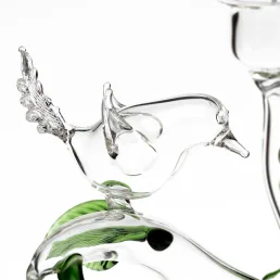 handcrafted in italy glass enel candelholder c210