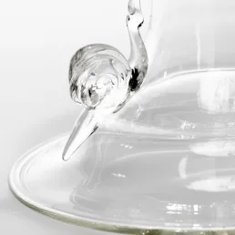 handcrafted in italy glass eden candelholder c210